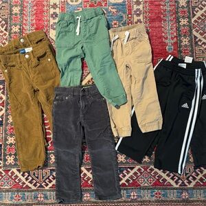 Bundle of 7 Kids Pants - Gap, JCrew, Adidas, Old Navy